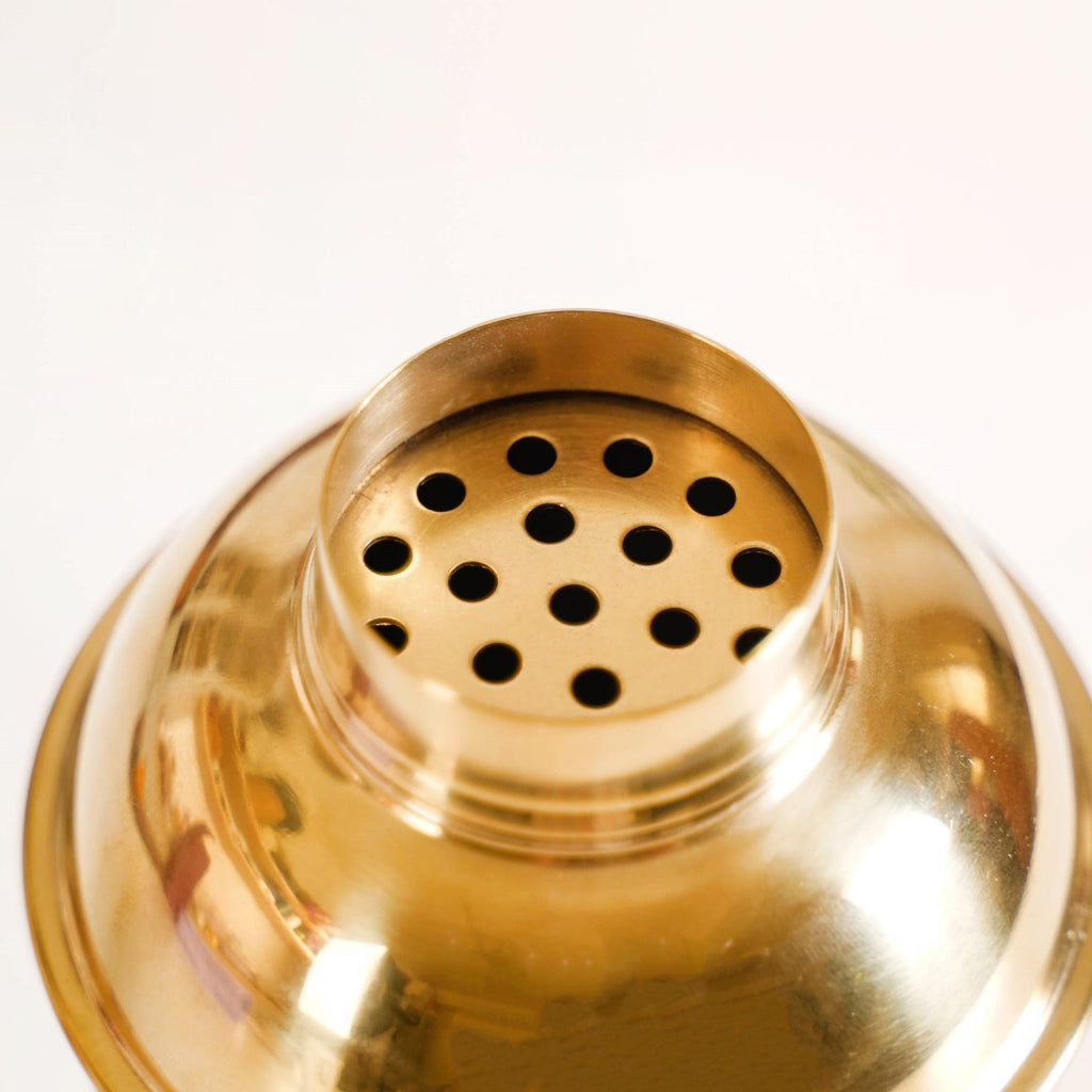 Gold Stainless Steel Cocktail Shaker 650ml Nestasia