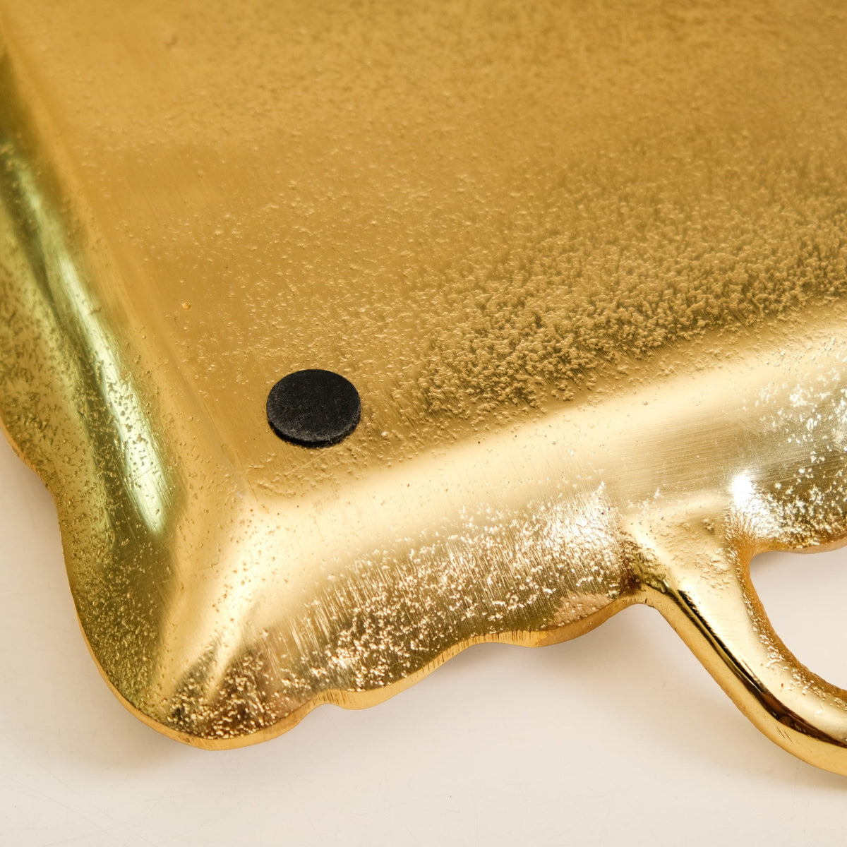 Golden Crest Royalcore Embossed Metal Tray Large Nestasia