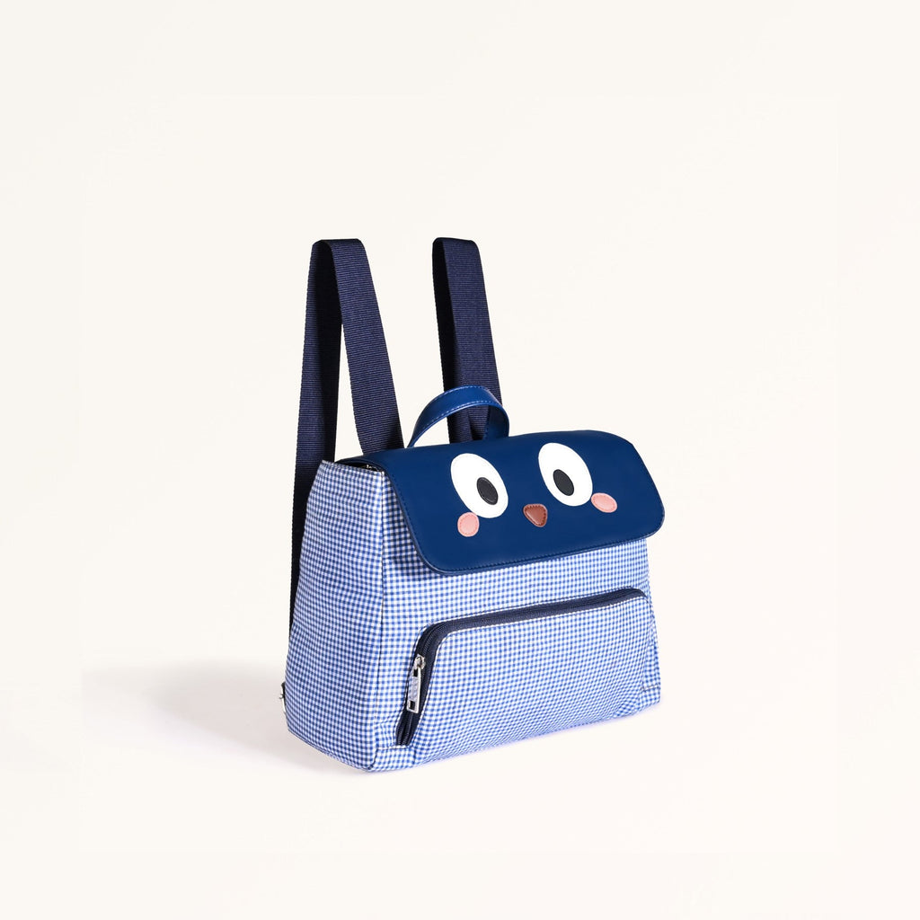 Googly Eyes Checkered Bag For Kids Nestasia