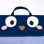 Googly Eyes Checkered Bag For Kids Nestasia