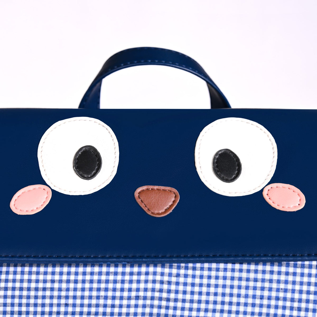 Googly Eyes Checkered Bag For Kids Nestasia
