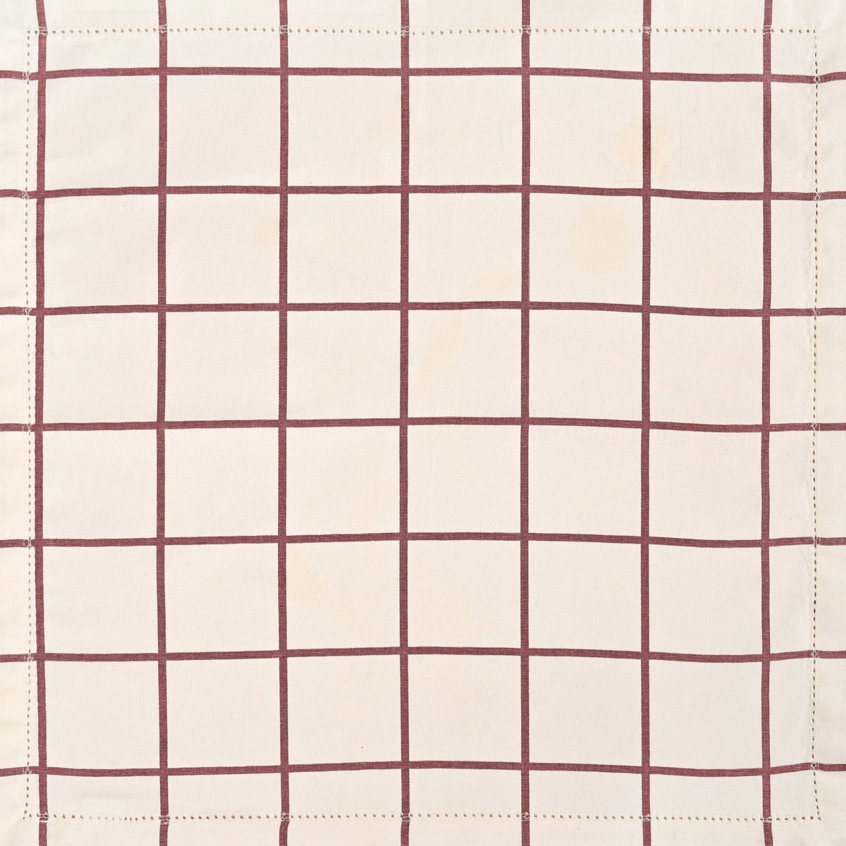 Mauve Grid Cotton Table Napkin Set Of 4 Nestasia