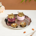 Festive Jar Dry Fruits Gift Hamper Set of 4 Nestasia