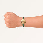 Om Pure Brass Rakhi Gift Set Nestasia