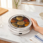 Stainless Steel Masala Box 7 Section Nestasia