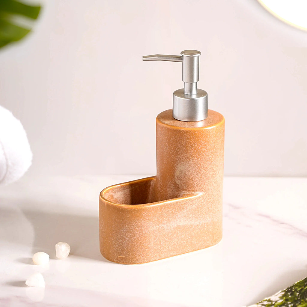 Liquid Soap Dispenser With Holder Nestasia