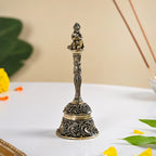 Hanuman Pure Brass Ghanti For Mandir With Gift Box 10cm Nestasia