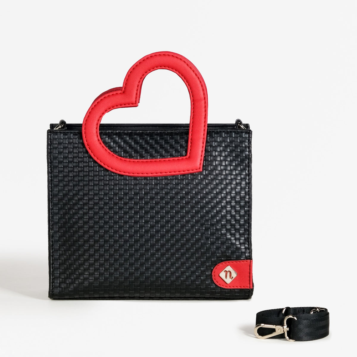 Soi Heart Handle Handbag Nestasia