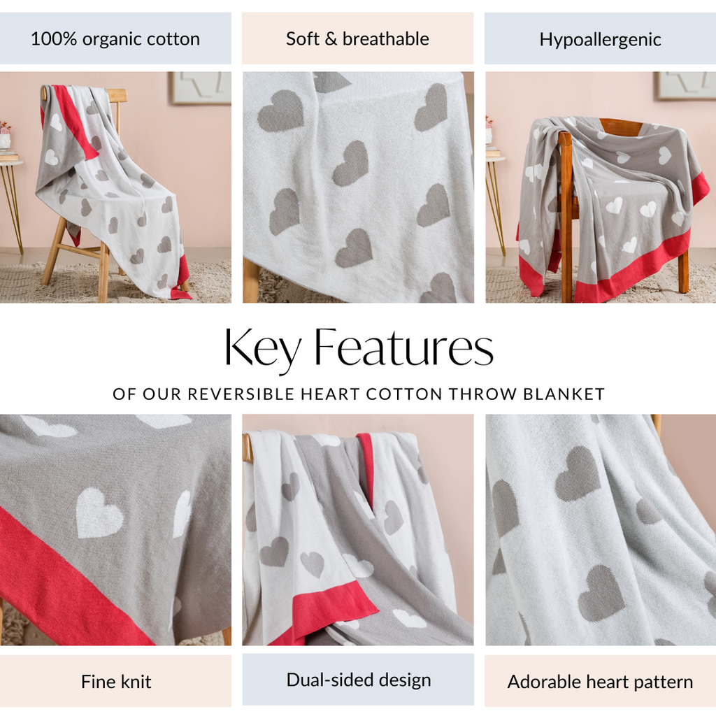 Cotton Throw Blanket Nestasia