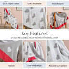 Cotton Throw Blanket Nestasia