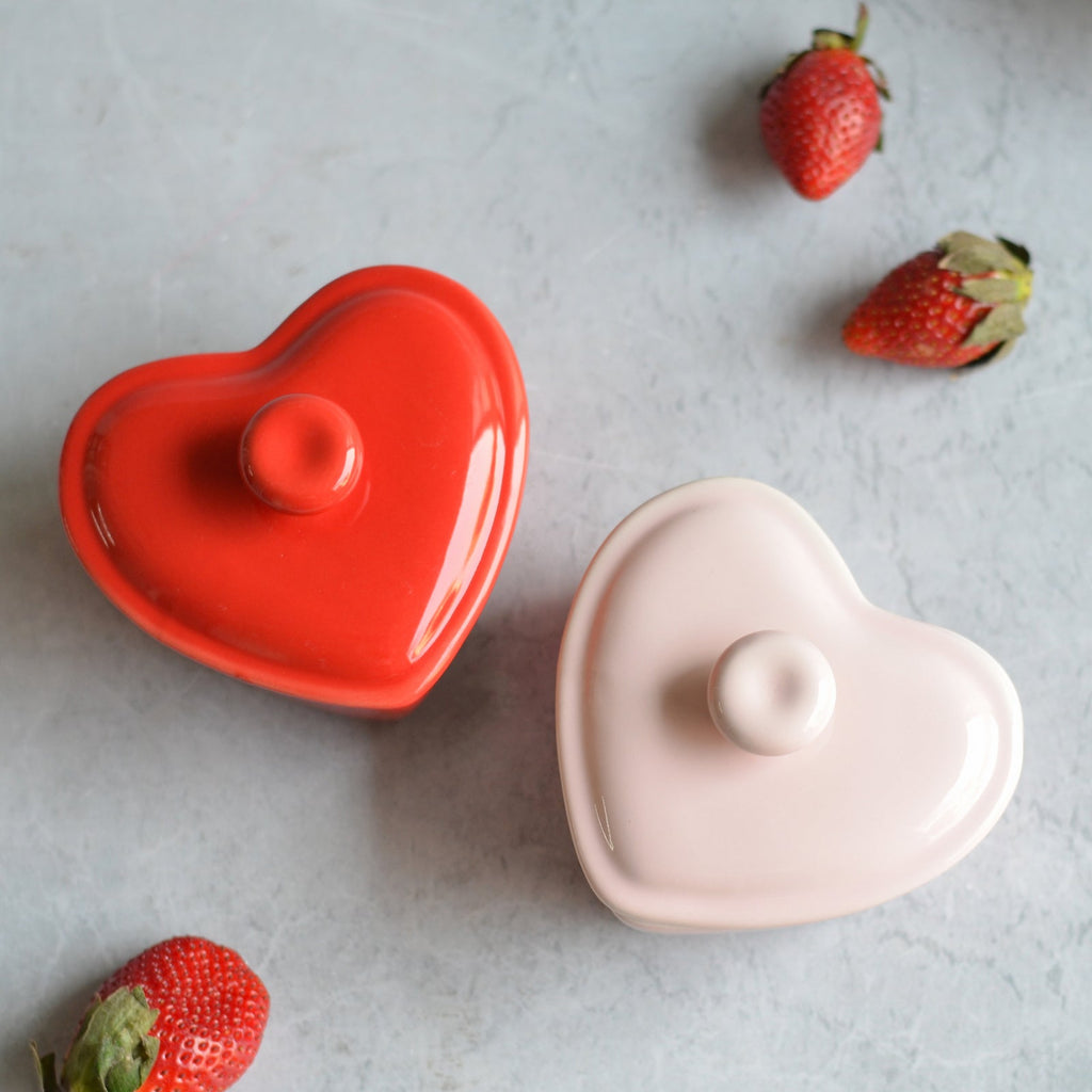 Heart Bowl With Lid Nestasia