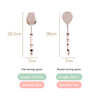 Luxury Accent Serving Spoon Set Of 2 Nestasia
