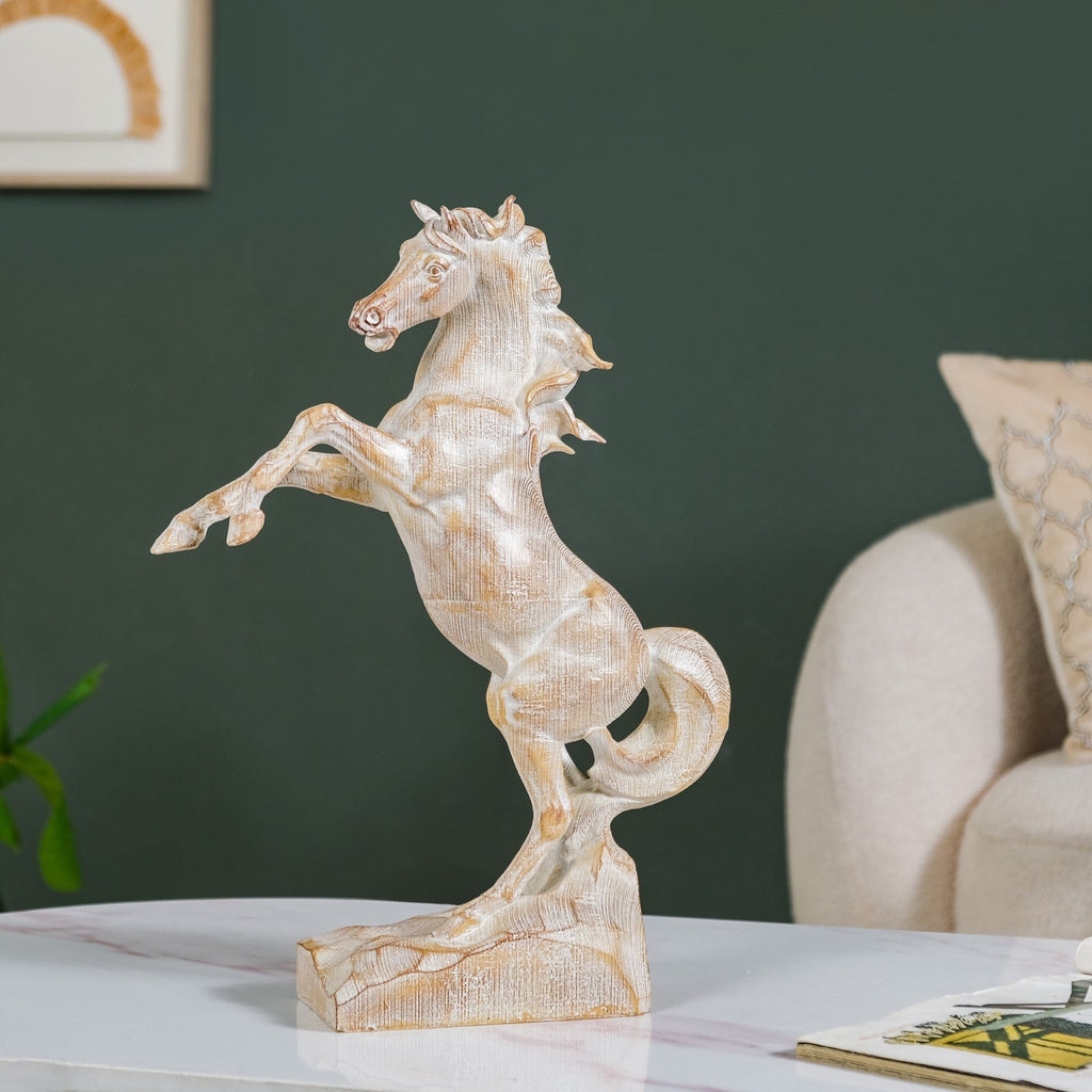 Horse Sculpture For Living Room Decor Nestasia