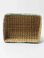 Handwoven Seagrass Organiser Set of 3 for Multipurpose Storage, Decorative Shelf, and Tabletop Use