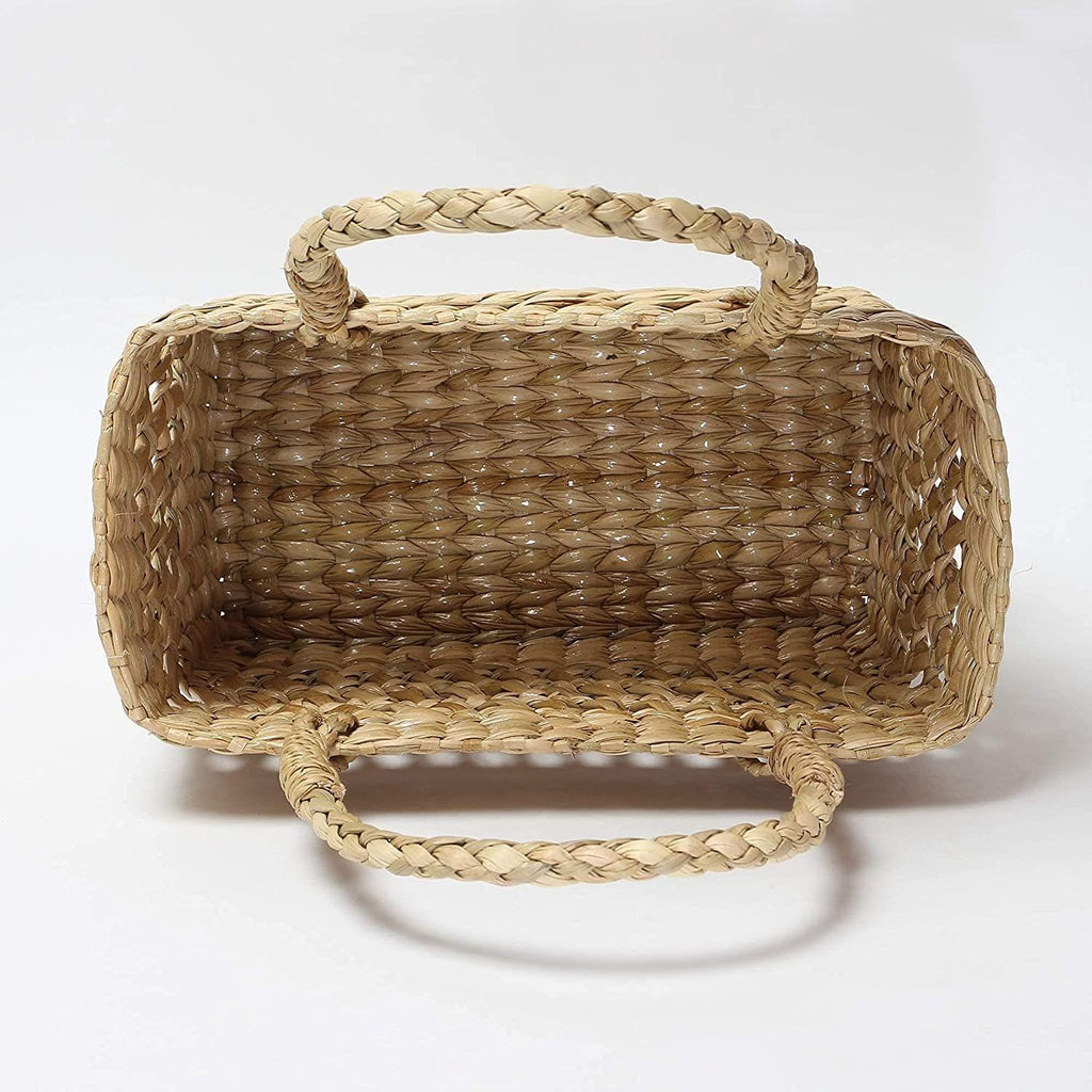 Jali Natural Seagrass Shopping Basket