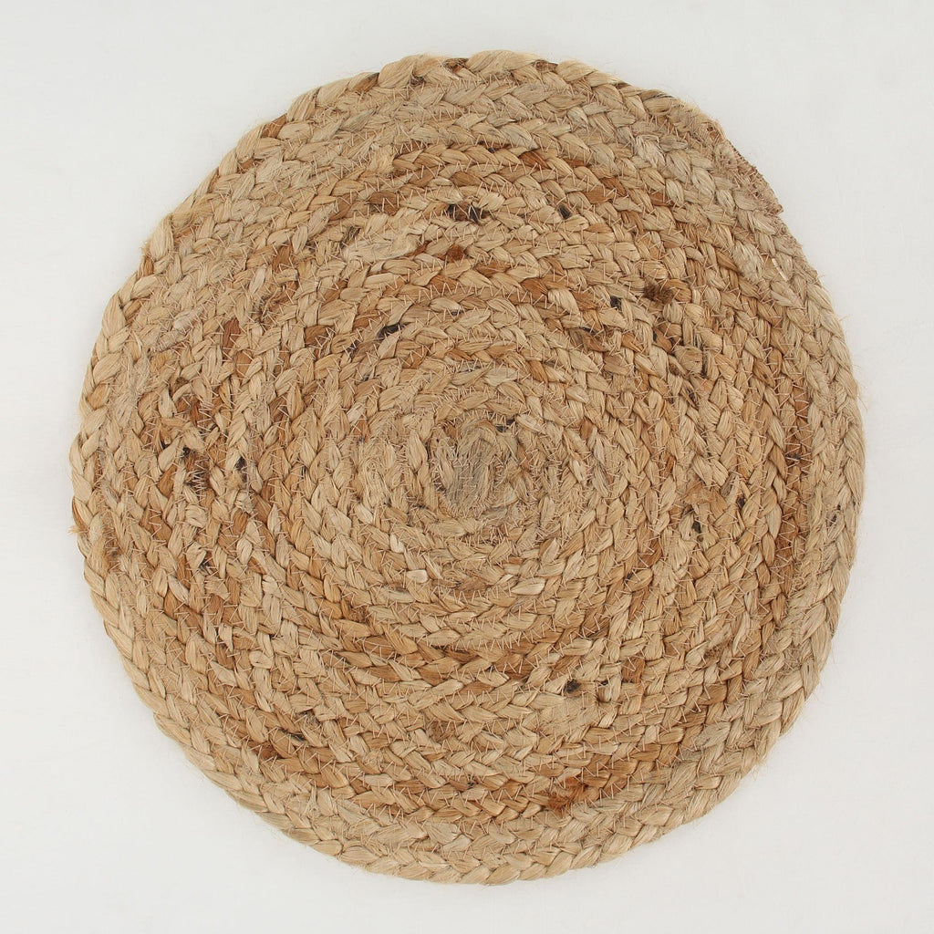 Handwoven Jute Placemat for Stylish Dining Table and Kitchen Decor