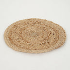 Handwoven Jute Placemat for Stylish Dining Table and Kitchen Decor