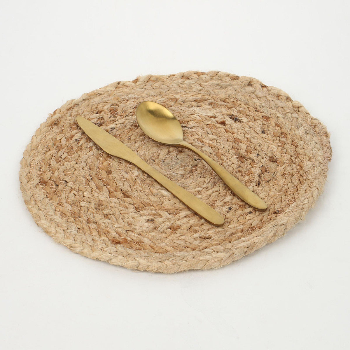 Handwoven Jute Placemat for Stylish Dining Table and Kitchen Decor
