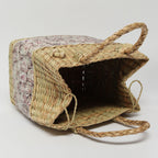 Elegant Seagrass Basket for Outdoor Picnics