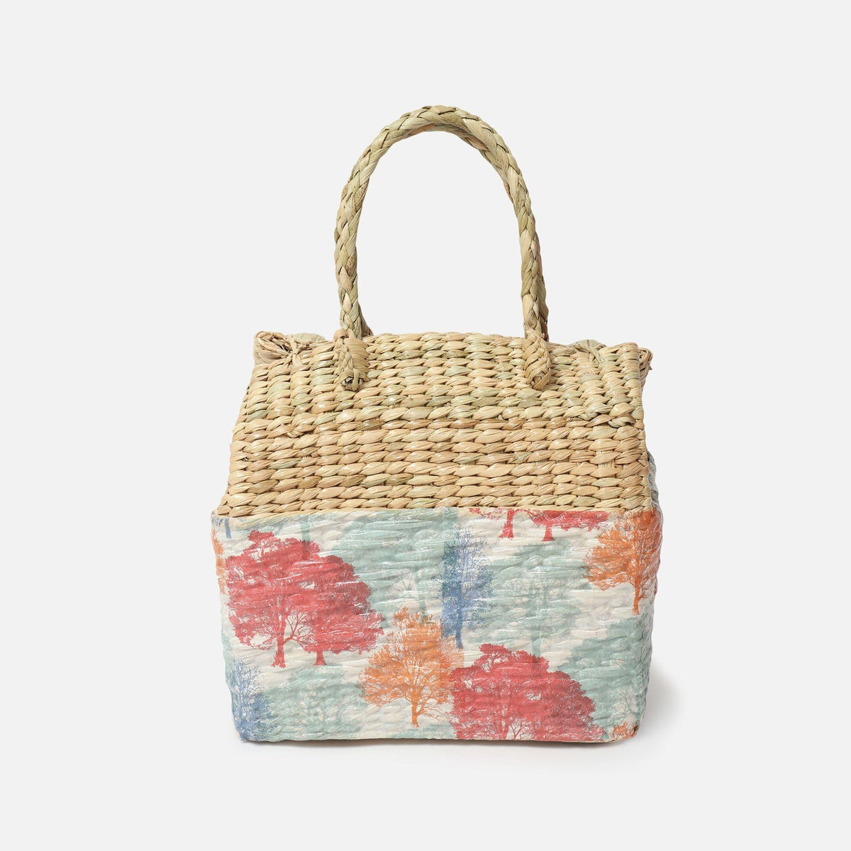 Seagrass Food Carrier Basket for Park Picnics & Weekend Trips