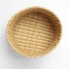 Set of 2 Textured Jute Basket for Plants & Everyday Clutter