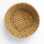 Woven Dry Grass Basket – Ideal for Plants or Accessories