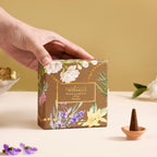 Vanilla Aromatic Incense Cones Pack Of 40 Nestasia