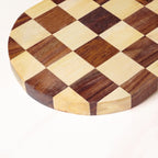 Atelier Serve And Slice Checkered Capsule Cheese Board 47x20cm Nestasia