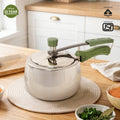 Zesta Induction Safe Triply Stainless Steel Pressure Cooker 3 Litre Nestasia