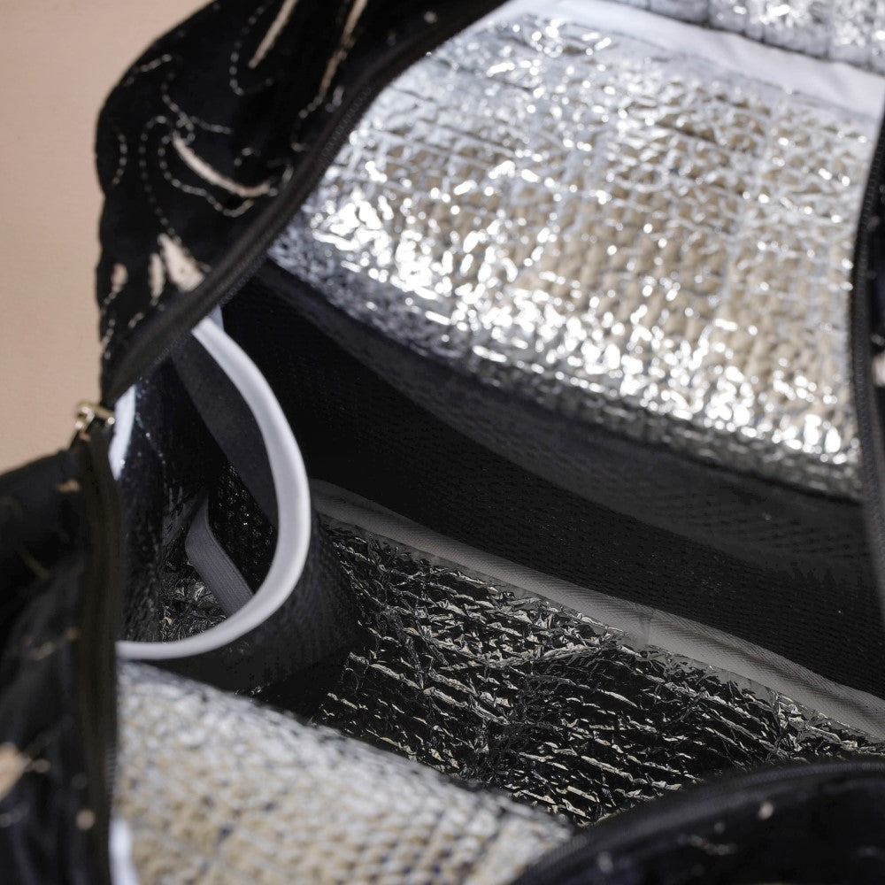 Thermal Insulated Lunch Bag Black Nestasia