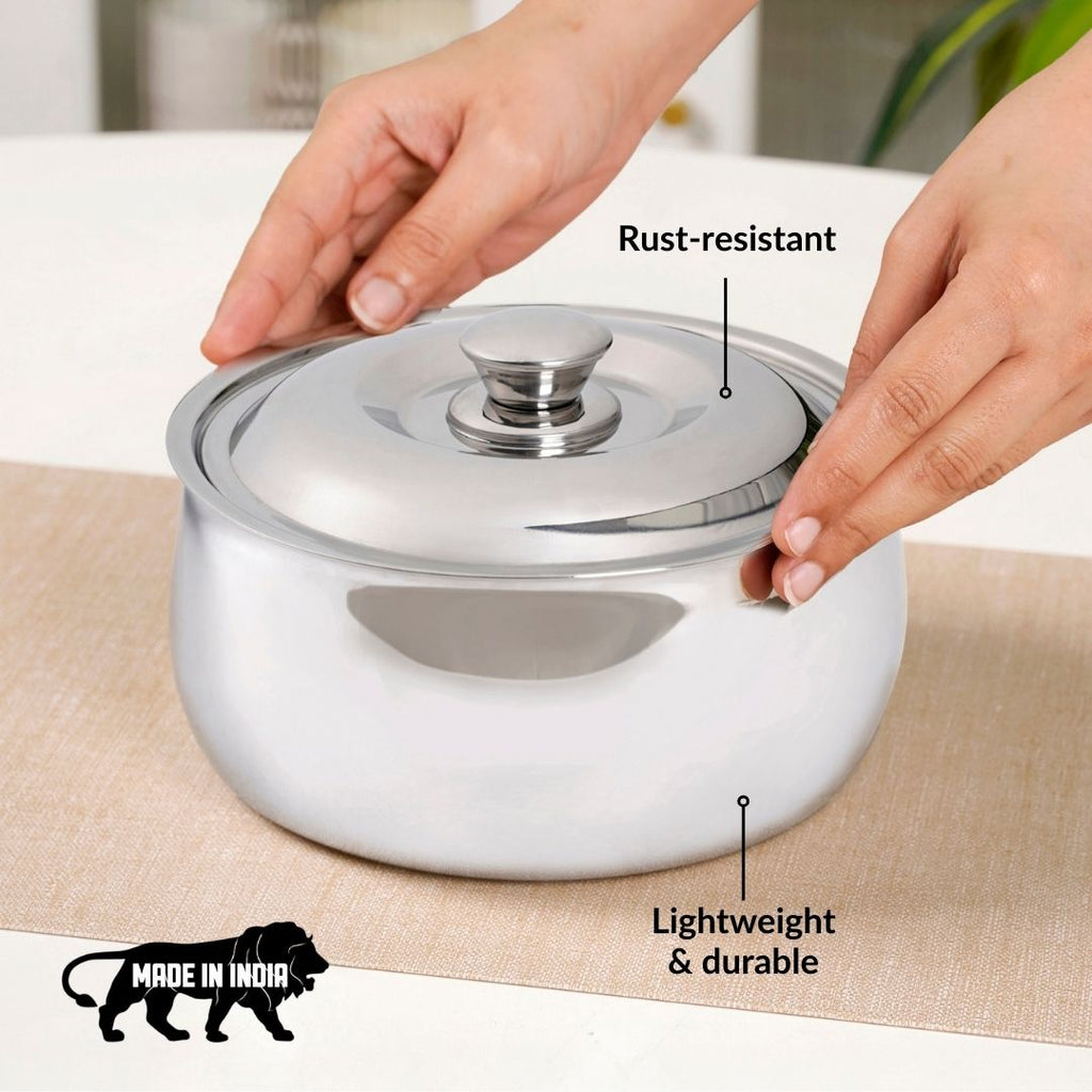 Insulated Stainless Steel Hot Pot 2100ml Nestasia