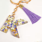 Alphabet Initial Letter K Keychain Nestasia