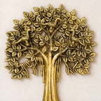 Brass Kalpvriksha Wall Hanging  (13.5 Inch) Vedansh Craft