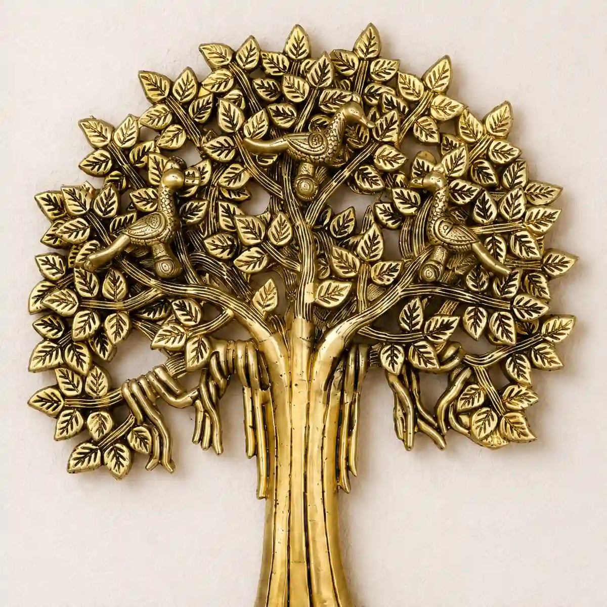 Brass Kalpvriksha Wall Hanging  (13.5 Inch) Vedansh Craft