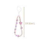 Flutter In Pink Mobile Phone Charm Lanyard Nestasia