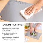 Laser Etched Stainless Steel Chopping Board 35x25cm Nestasia