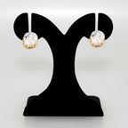 Layered Gold And Silver Earrings Nestasia