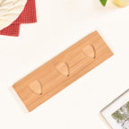 Green Leaf Ceramic Platter Set Of 3 50ml Nestasia