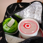 Thermal Insulated Lunch Bag Black Nestasia