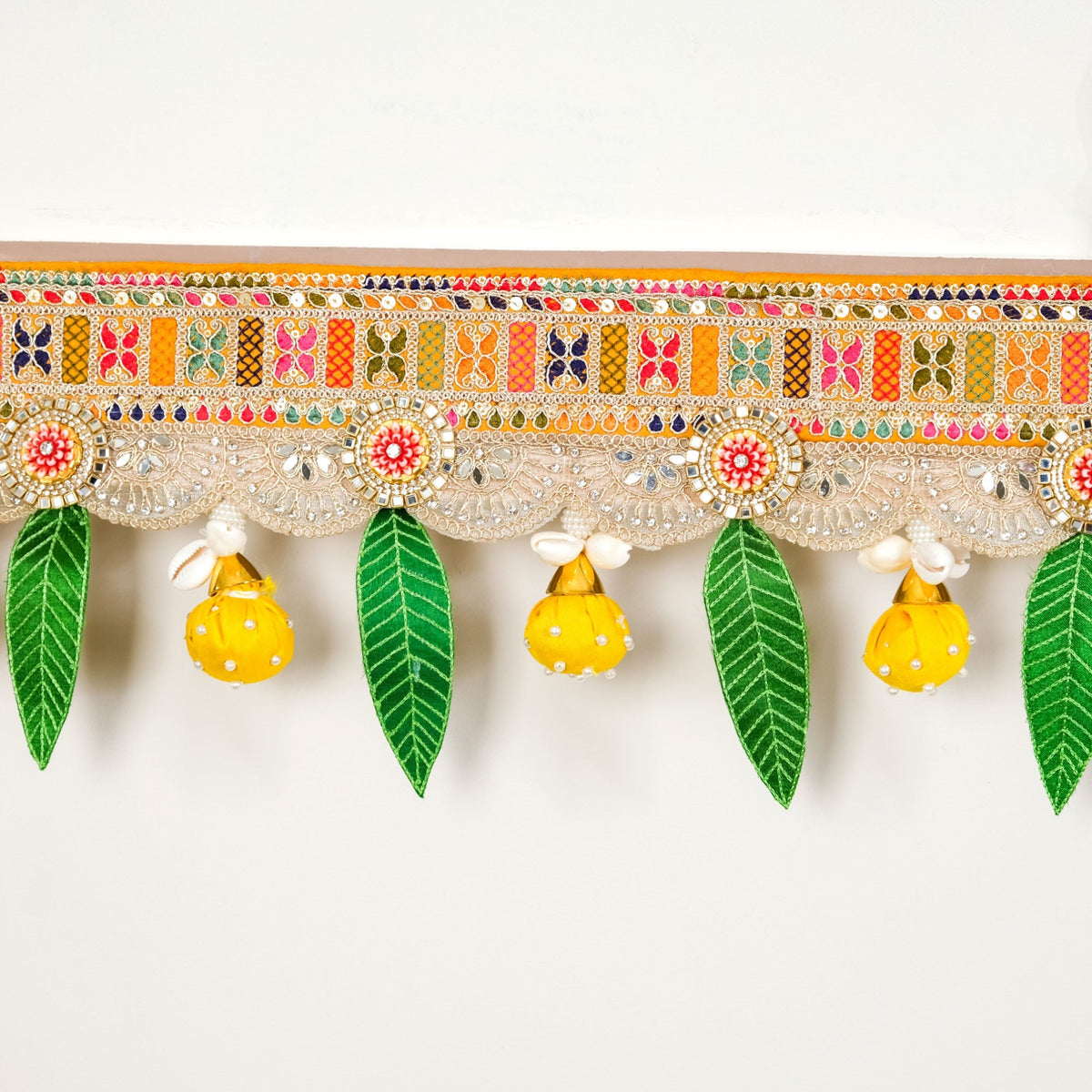 Auspicious Leaf Lucky Charm Toran Nestasia