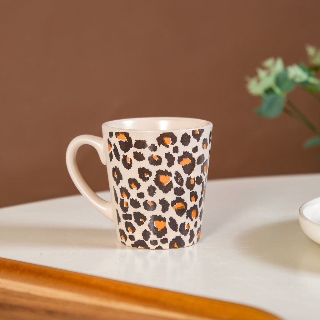 Animal Print Coffee Mug Set Of 6 220ml Nestasia