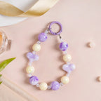 Lilac Love Charm Keychain Nestasia