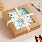 Zebra Baby Hamper With Swaddle Towel Napkin Rattle Set Of 6 Nestasia