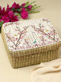 Stylish Seagrass Lid Box for Wardrobe & Accessories Storage