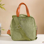 Thermal Insulated Travel Lunch Bag Green Nestasia