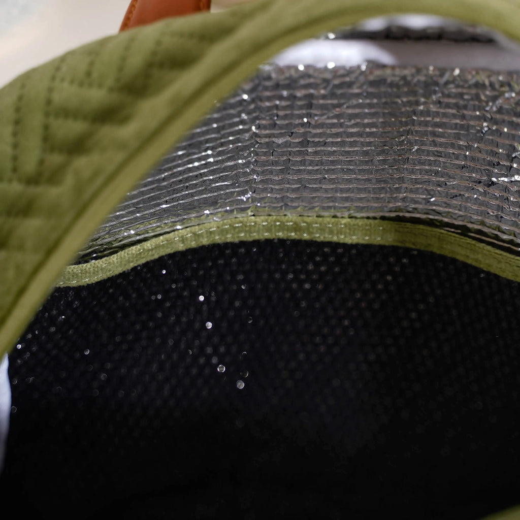 Thermal Insulated Travel Lunch Bag Green Nestasia