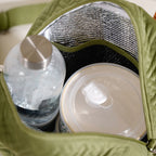 Thermal Insulated Travel Lunch Bag Green Nestasia