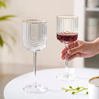 Luxe Wine Glass Set Of 2 330ml Nestasia