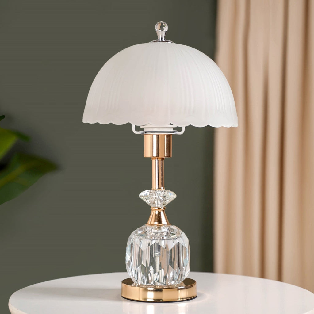 Vintage Glory Crystal LED Table Lamp Nestasia