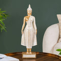 Gold Standing Buddha Decor Statue Large 16 Inch Nestasia